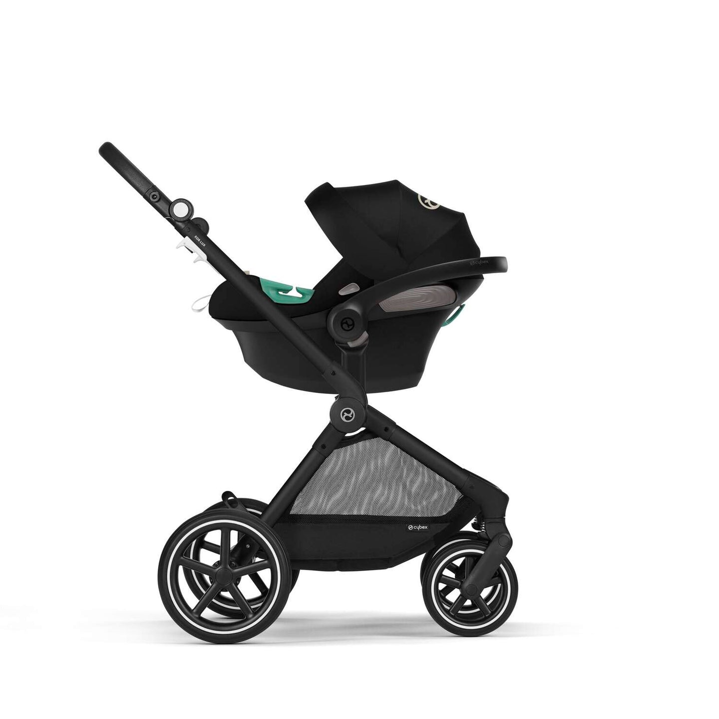Cybex - EOS Travel System Moon Black (Frame Black) - Aton B2 Moon Black